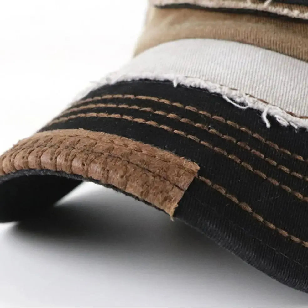 Vintage Washed Embroidered Baseball Cap Fashion Hat for Men And Women
