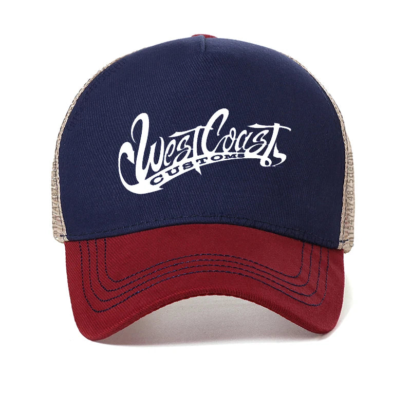 West Coast Choppers Men Hat Unisex Hat Cool Mesh Baseball Hats
