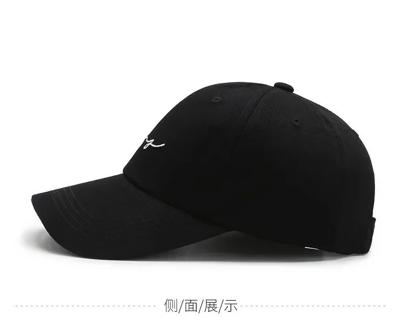 New Simple Corrugated Outdoor Sports Baseball Cap Polyester Cap New Cap Embroidery Hat