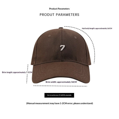 1Pc Retro Classic Embroidery Baseball Hats for Men Suitable for Daily Wear, Travel