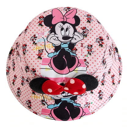 New Children's Mickey And Minne Bucket Hat Cartoon Cute Boys Girls Cap