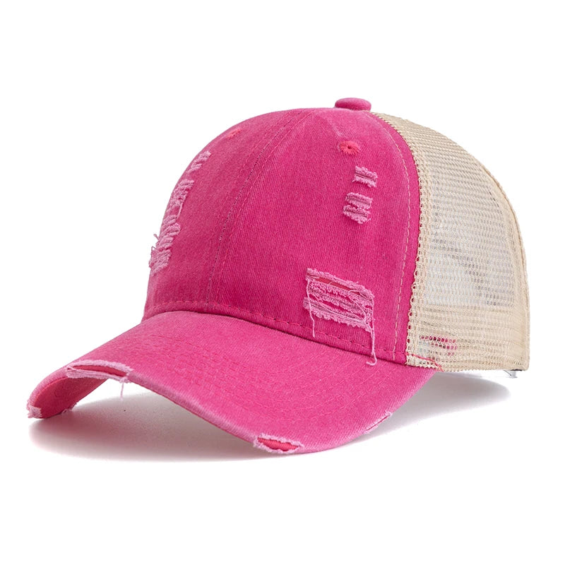 Unisex Trucker Hat Multi Colors Plain Baseball Cap Women Men