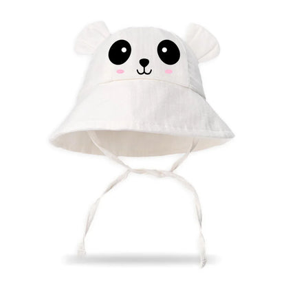 Cute Baby Bear Hat For Boys And Girls Breathable Beach Hat