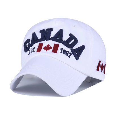 Fashion Cotton Canada Baseball Cap Flag of Canada Hat