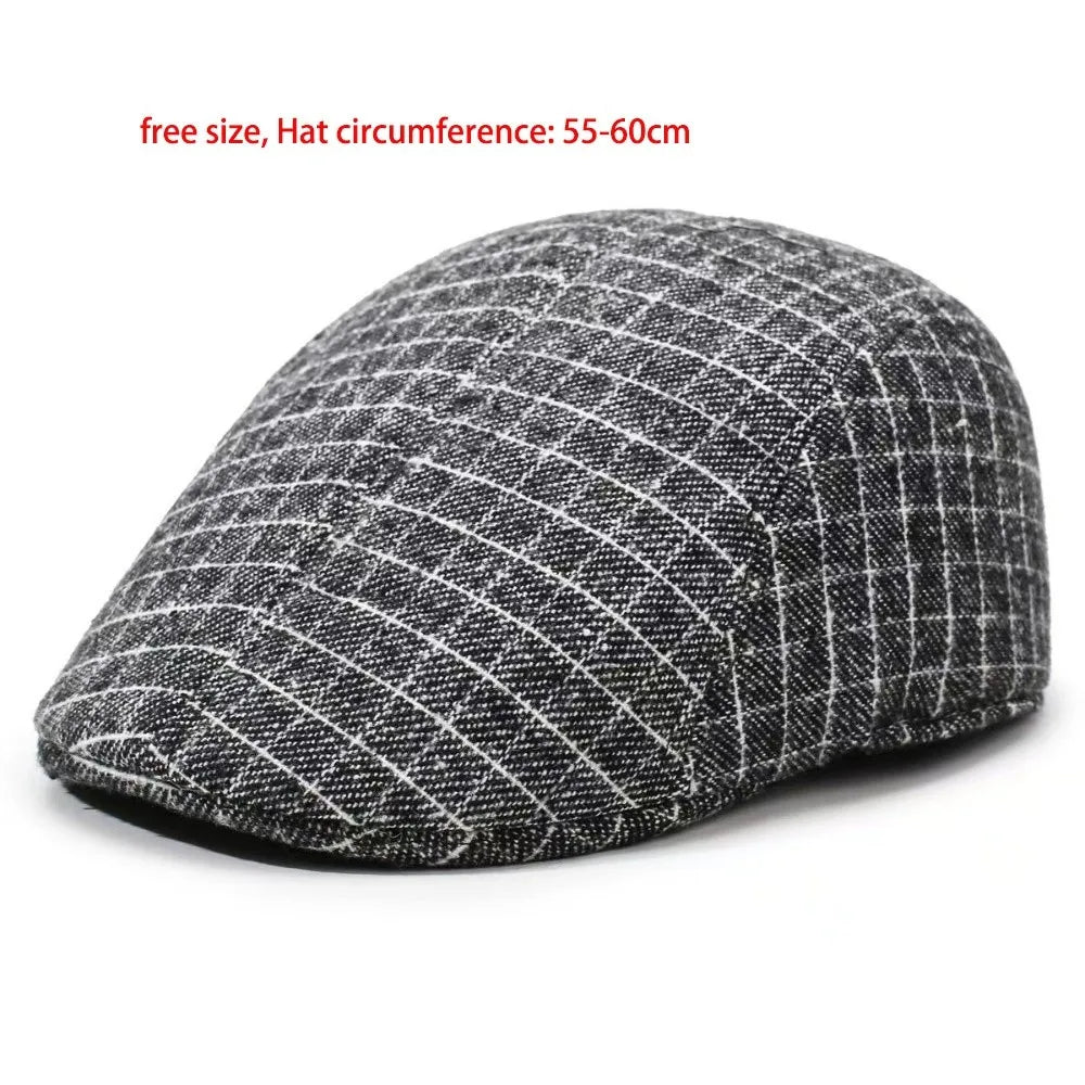 New Soft Men Berets Casual Anti-UV Newspaper Hat