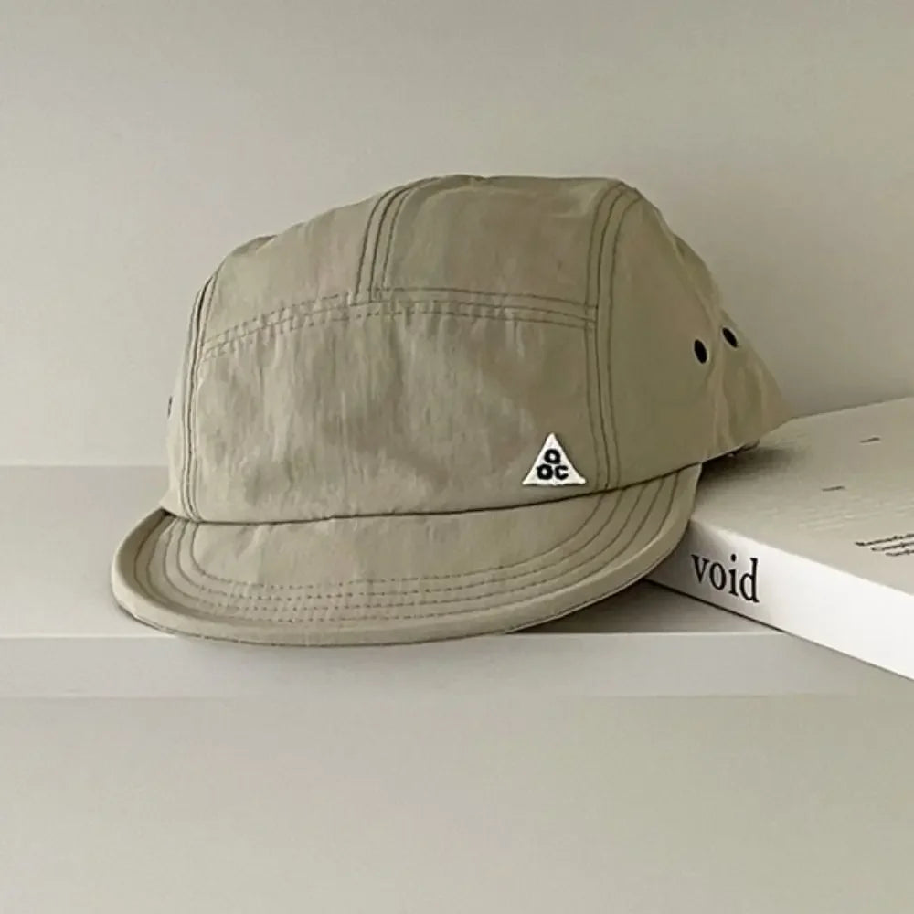 Retro Quick-drying Short Brim Baseball Caps Unisex Summer Outdoor Camping Hat