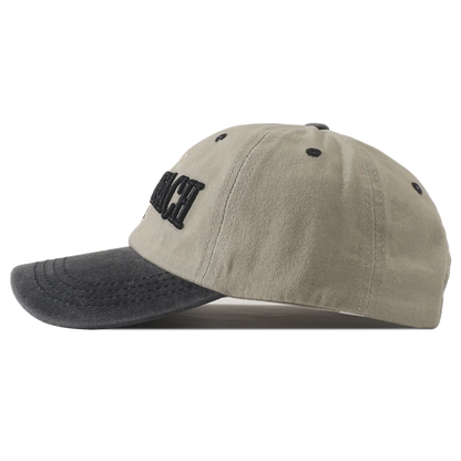 Miami Beach Letter Embroidered Baseball Cap Hip Hop