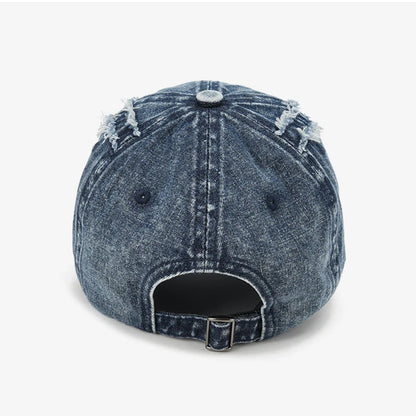 Baseball Cap Denim Men Women Adjustable Hat