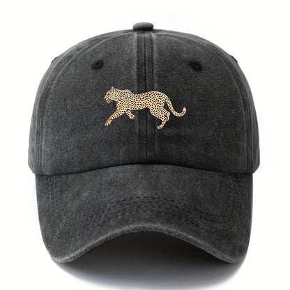 A Unisex Printed Animal Leopard Baseball Cap