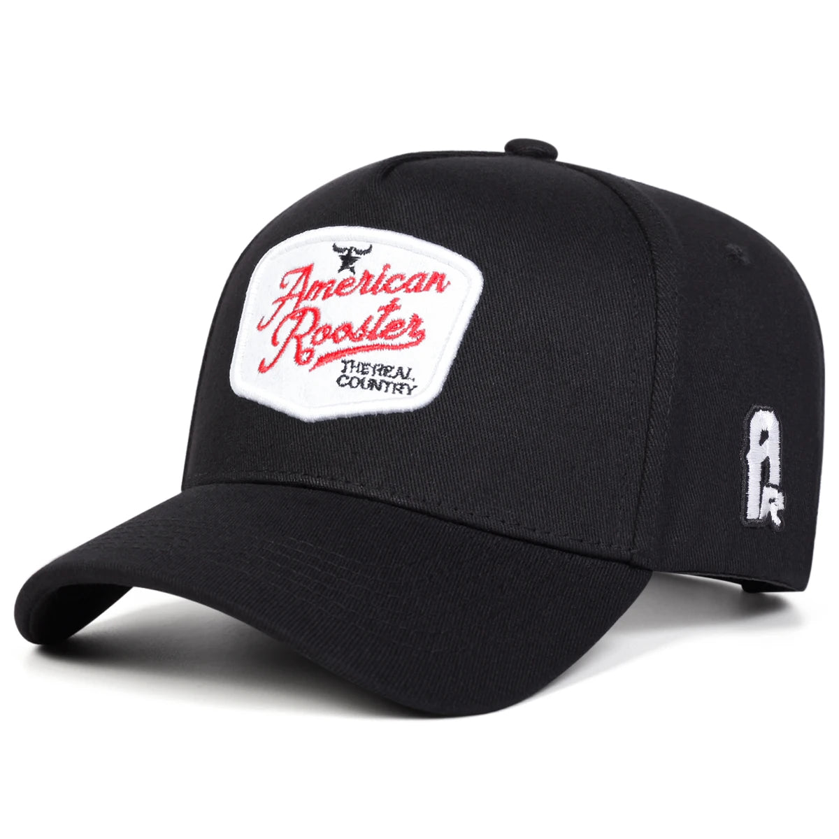 Unisex AMERICAN ROOSTER Letter Embroidery Baseball Caps Outdoor Adjustable Casual Hats Sunscreen Hat