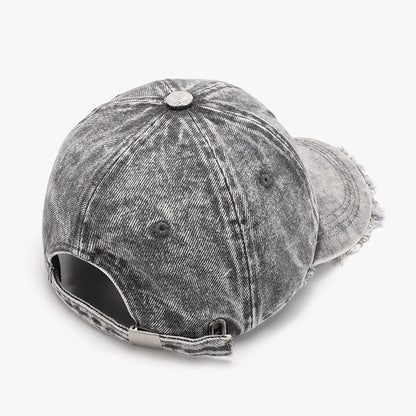 Plain Washed Coated Men's Personalized Breathable Duckbill Cap