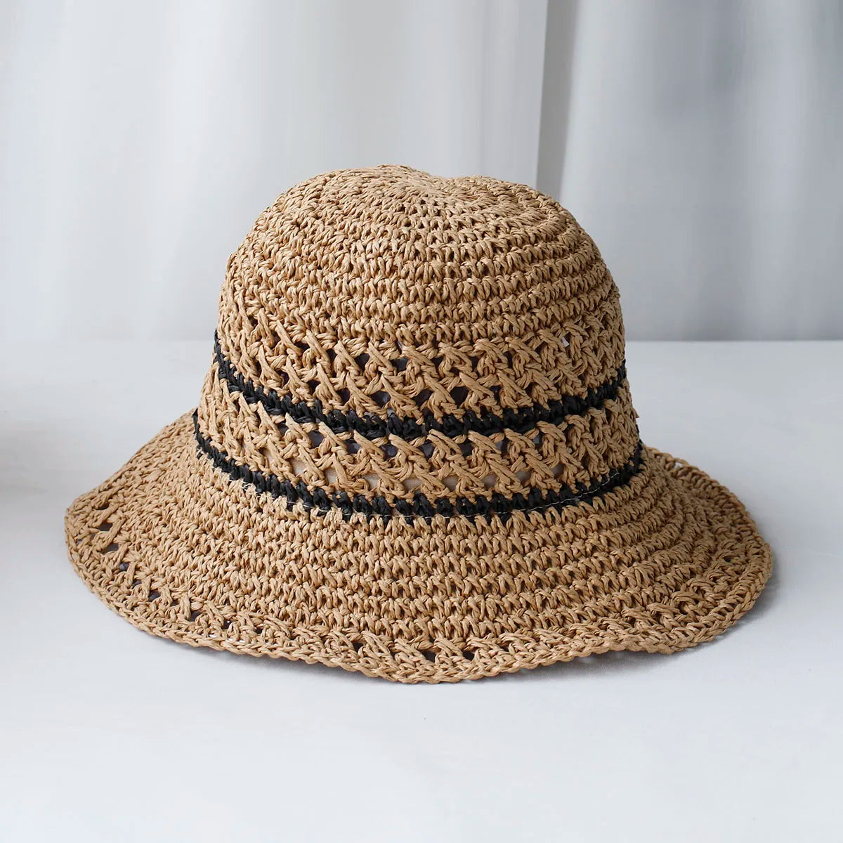 2024 Women Straw Hats Crochet Hat Bucket Hat