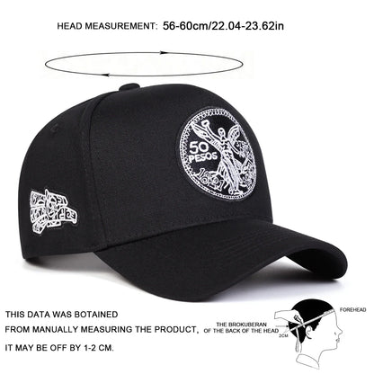 Unisex Goddess of Victory Embroidery Baseball Caps Spring and Autumn