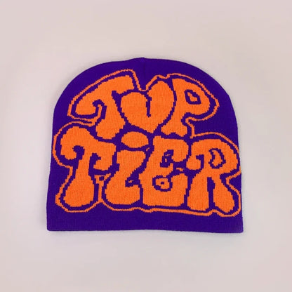 Letter Love Wool Knitted Hats Warm Hip Hop Beanies