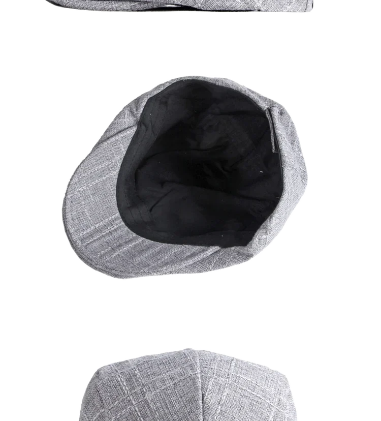 Men Women Cotton Flat Cap Summer Ivy Gatsby Newsboy Beret