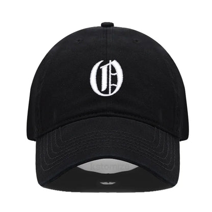 Old English Letter A-Z Embroider Baseball Cap For Men Women