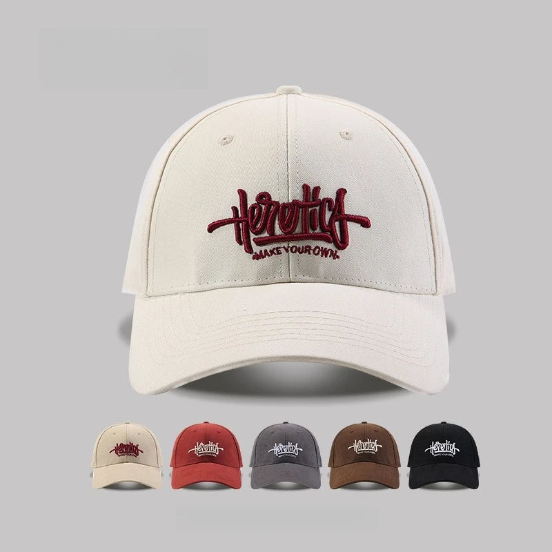 Men Women Vintage Embroidery Baseball Cap
