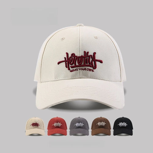 Men Women Vintage Embroidery Baseball Cap