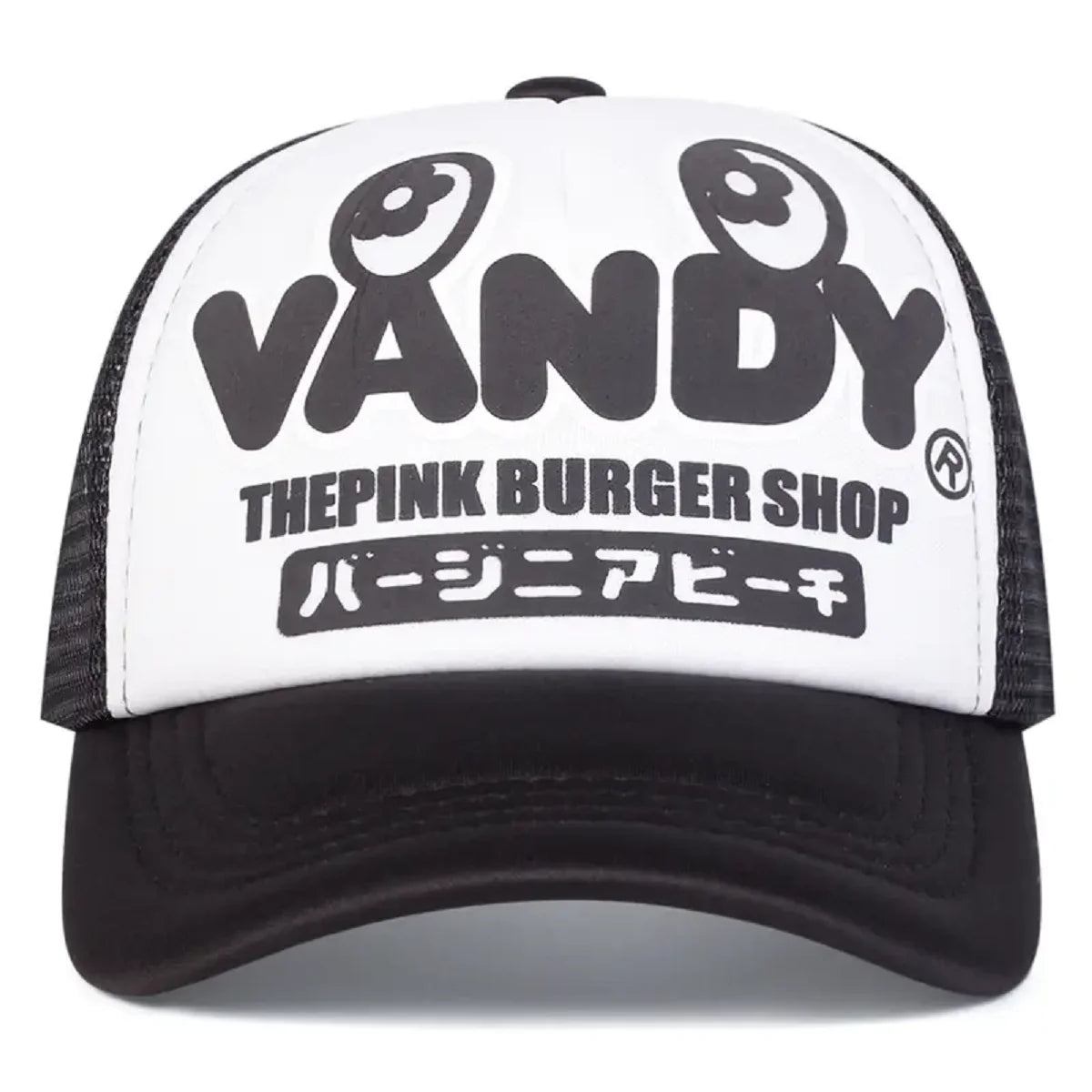 Vandy Japanese Printed Men's Mesh Cap Baseball Cap  Hip-Hop Cap Women's