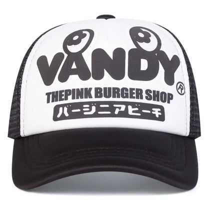 Vandy Japanese Printed Men's Mesh Cap Baseball Cap  Hip-Hop Cap Women's