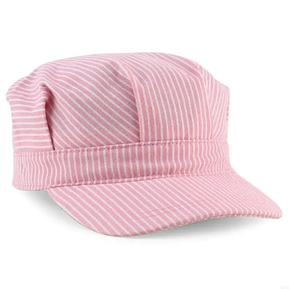 2026 New Premium Stripy Cotton Command Hat For Adult Children