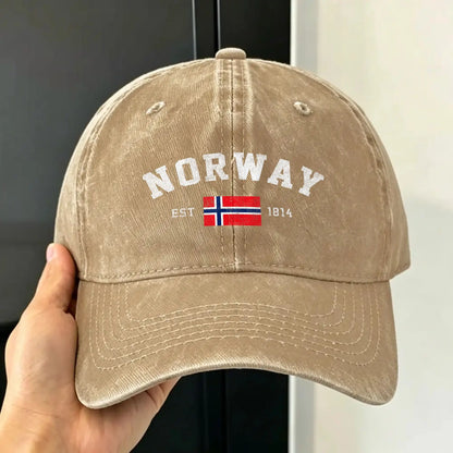 Flag Independence Day Sun Baseball Cap