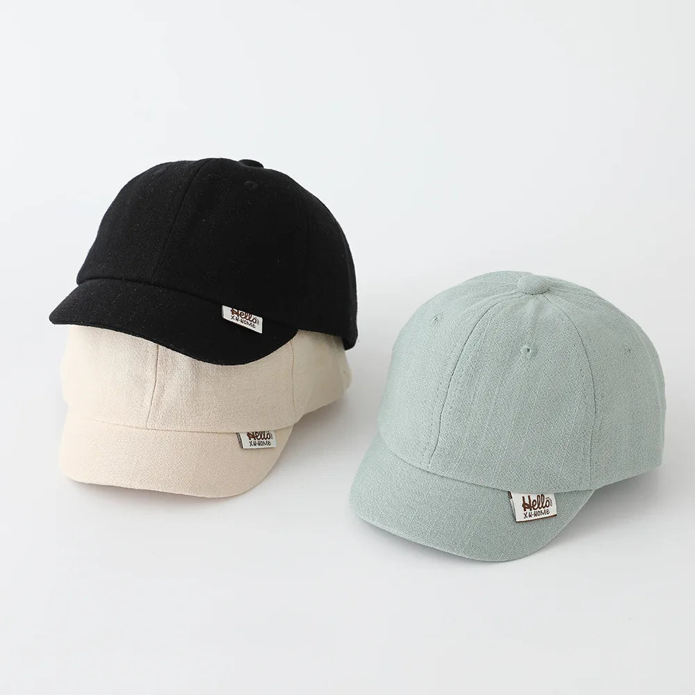 Baby Baseball Caps Summer Casual Hat Sun Visor For Toddler Infant Boys Girls Cute Cartoon Adjustable