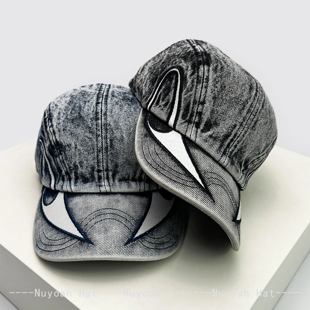 Sunshade Distress Versatile Street Peaked Caps Fashion