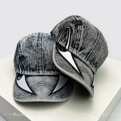 Sunshade Distress Versatile Street Peaked Caps Fashion