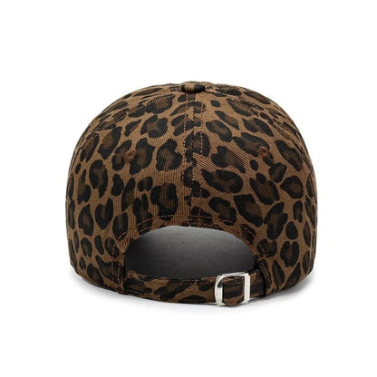 Fashion Accessory Retro Leopard Print Hat Adjustable
