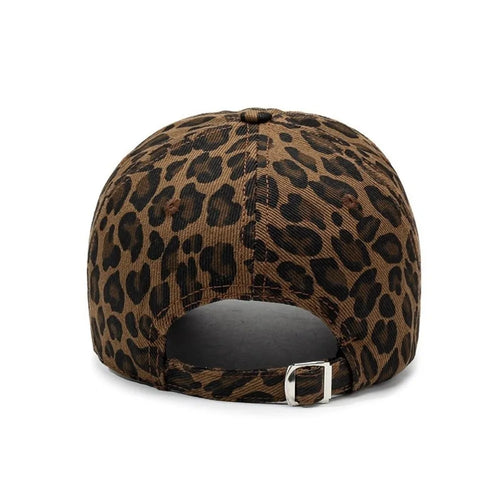 Fashion Accessory Retro Leopard Print Hat Adjustable