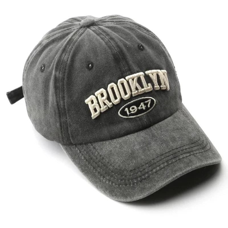 Letter Brook Baseball Caps for Womem Men