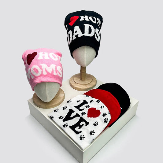New Unisex Design Sense Love Letter Knitted Hats
