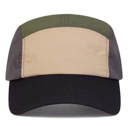 Unisex Multi Color Splicing Baseball Caps Quick Drying Hat