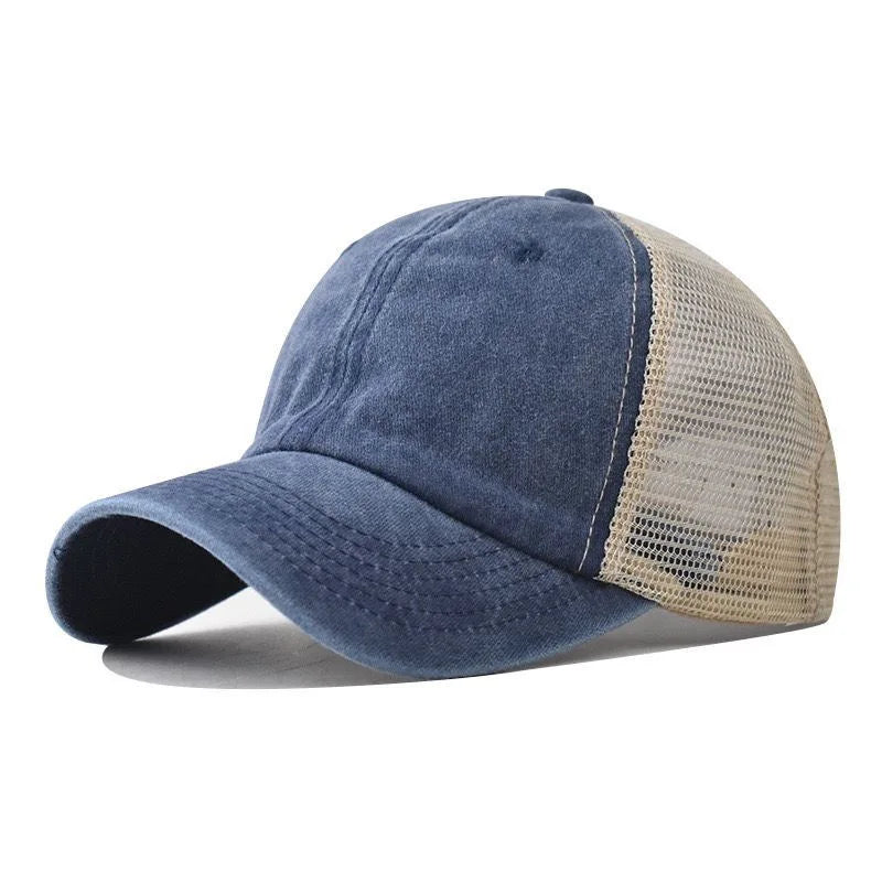 Spring and Summer Mesh Hats for Men and Women