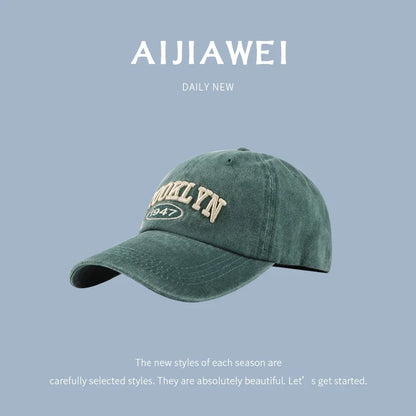 Letter Brook Baseball Caps for Womem Men