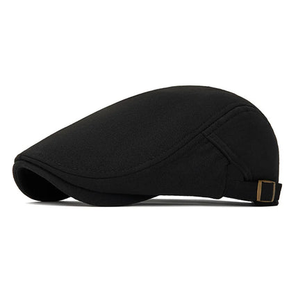 Cotton Adjustable Newsboy Caps Men Woman Casual Beret