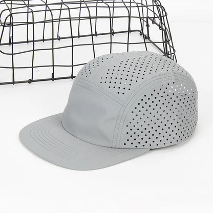 Outdoor Custom Logo Perforated 5-Panel Baseball Cap