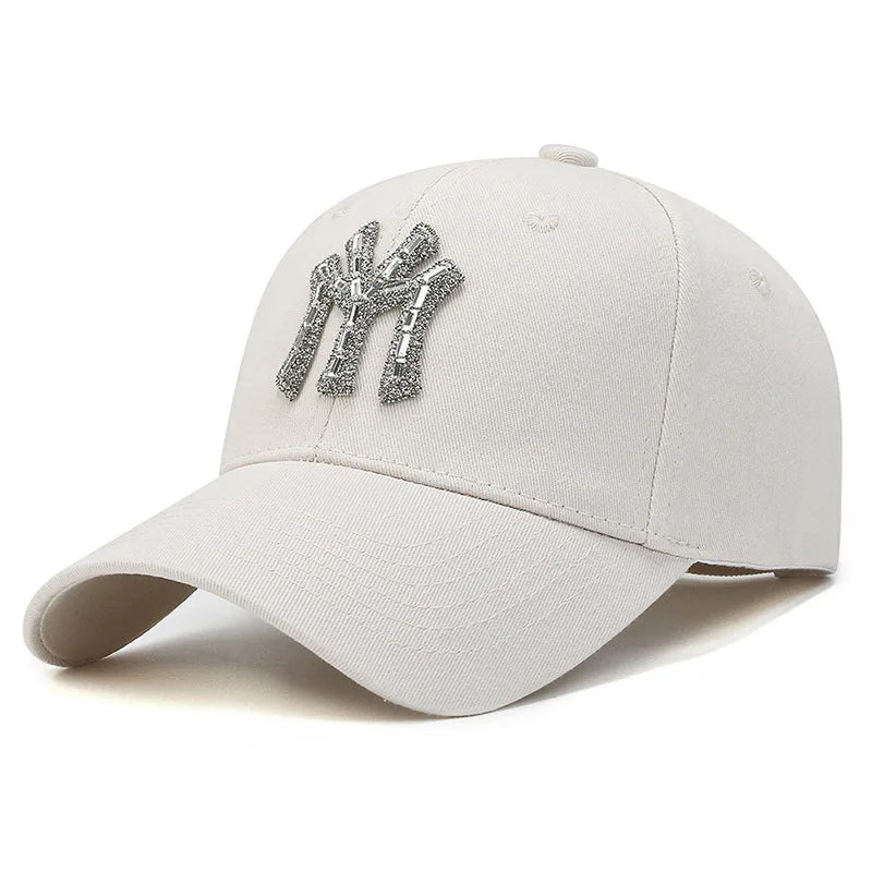 Luxury Diamond Baseball Hat Suitable For All Seasons Outdoor Sports Cap