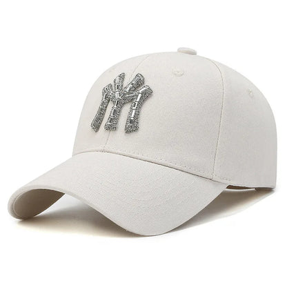 Luxury Diamond Baseball Hat Suitable For All Seasons Outdoor Sports Cap