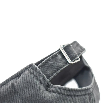 Washed Cotton Baseball Cap Pointed Cap Outdoor