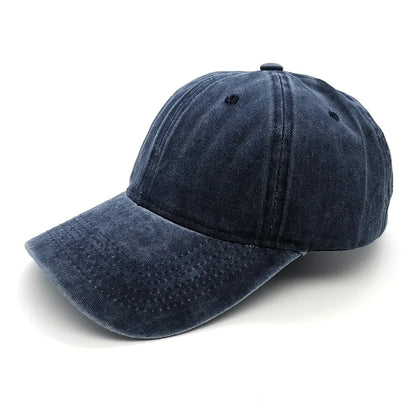 Vintage Women's Dad Hat Sports Hats Men Washed Denim Trucker Cap
