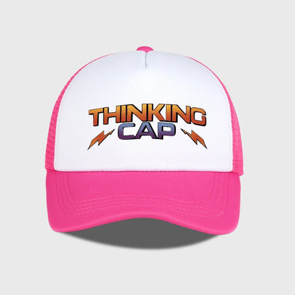 Thinking Cap Printed Mesh Baseball Cap Outdoor Mesh Baseball Cap