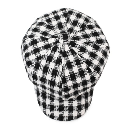 British Retro Women's Octagonal Hat