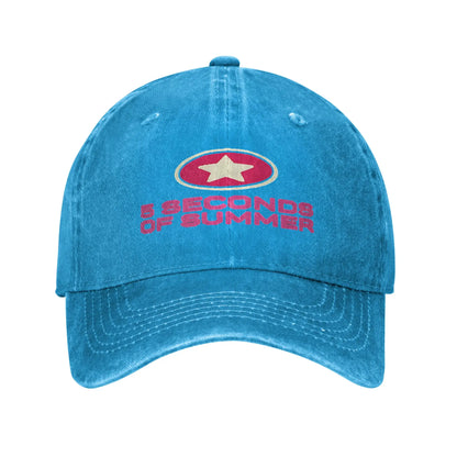 5 Seconds Of Summer World Tour 2026 Headwear Baseball Cap