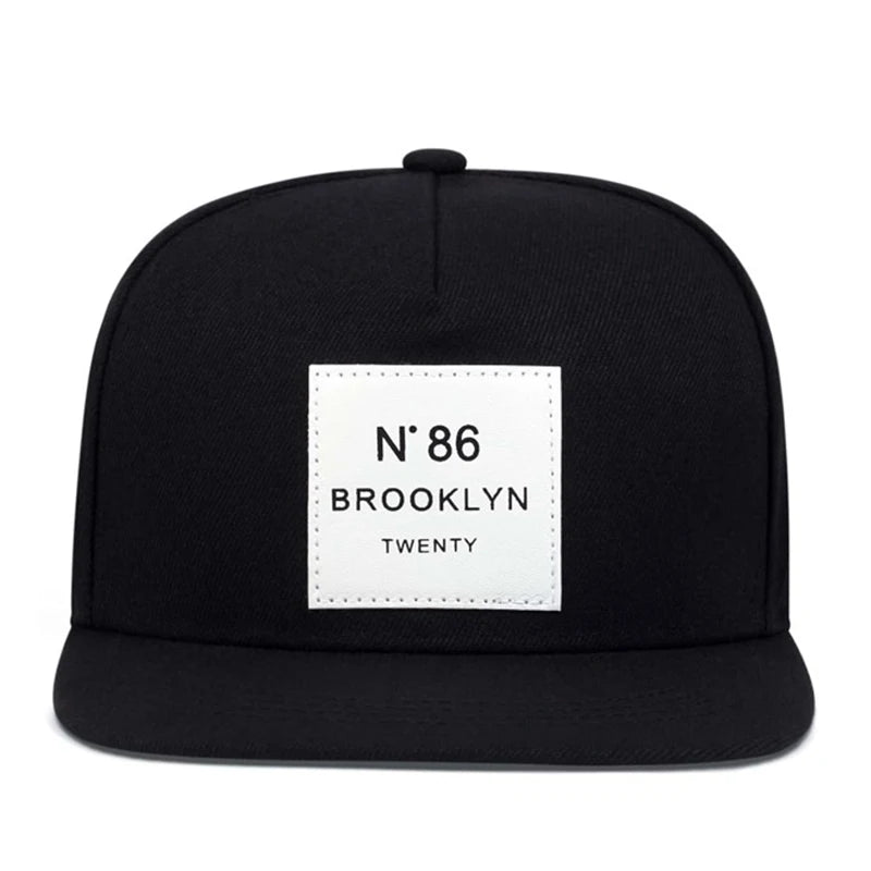 New Fashion N86 BROOKLYN Patch Snapback Hat Adjustable Cotton Tide Hip Hop Outdoor Sport Baseball Cap