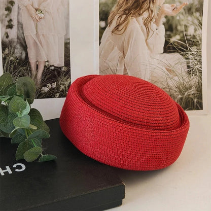 Women Summer Fashion Designer Artistic Painter Hat