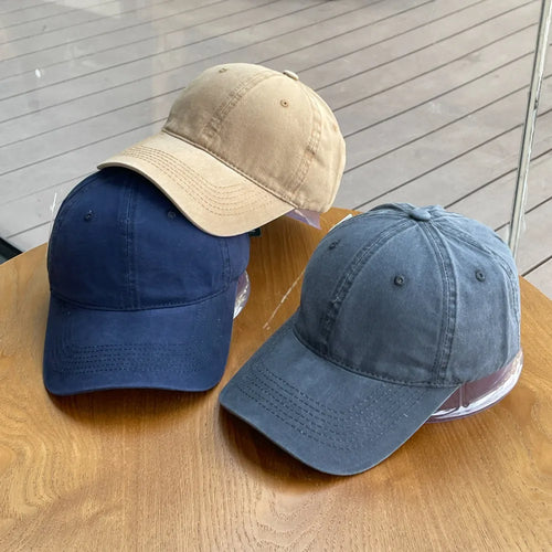 Vintage Women's Baseball Cap Embroidery Sports Hats Men