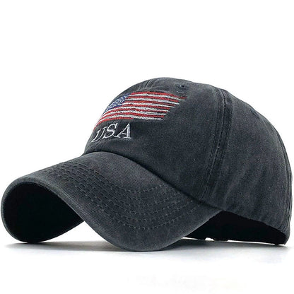 Fashion USA Flag Camouflage Baseball Cap For Men Women Snapback Hat