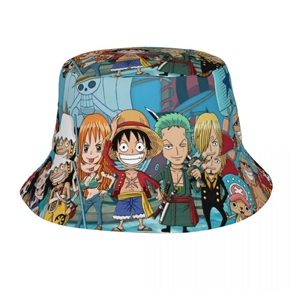 Women Men Bucket Hat One Piece Journey To The Final Island Spring